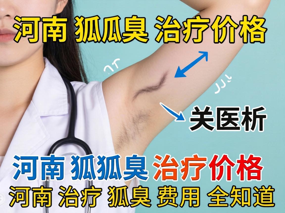 解析河南狐臭治疗价格 河南治疗狐臭费用全知道