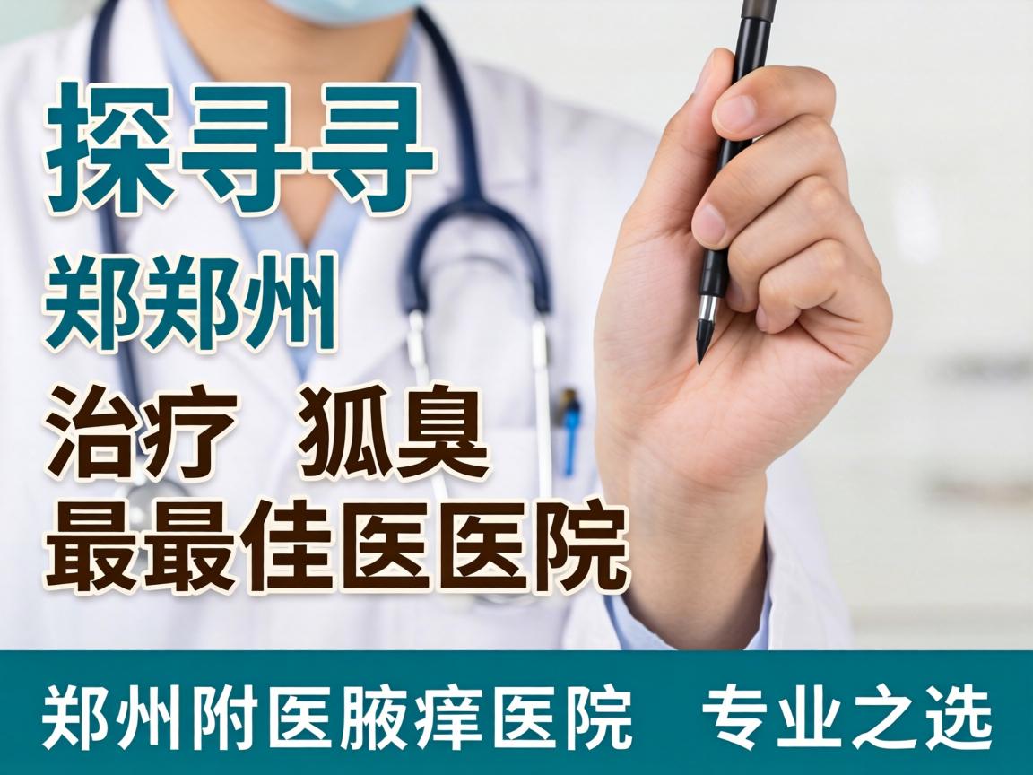 探寻郑州治疗狐臭最佳医院，郑州附医腋臭医院的专业之选