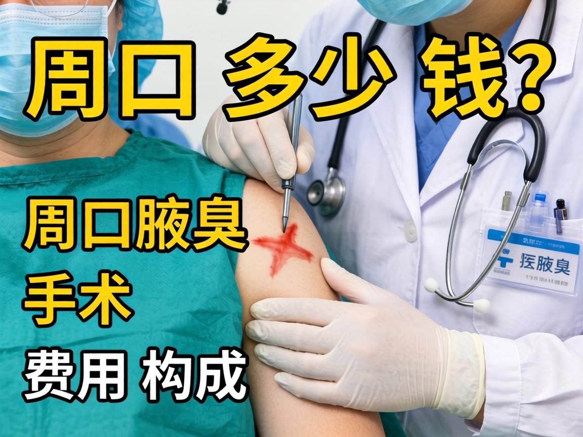 周口腋臭手术多少钱？详解周口腋臭手术费用构成