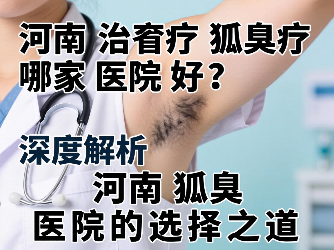 河南治疗狐臭哪家医院好？深度解析河南狐臭医院的选择之道