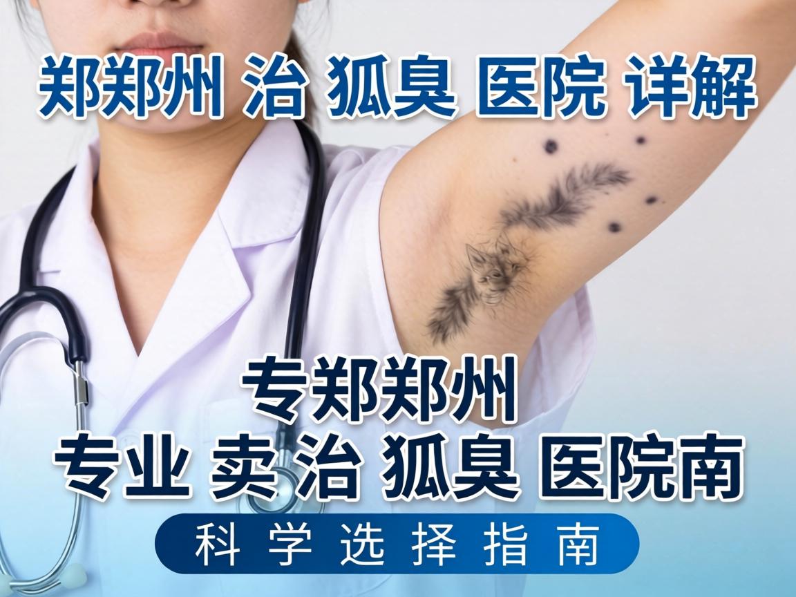 郑州治狐臭医院详解，郑州专业治狐臭医院的科学选择指南