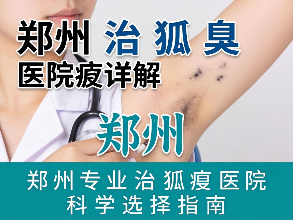郑州治狐臭医院详解，郑州专业治狐臭医院的科学选择指南