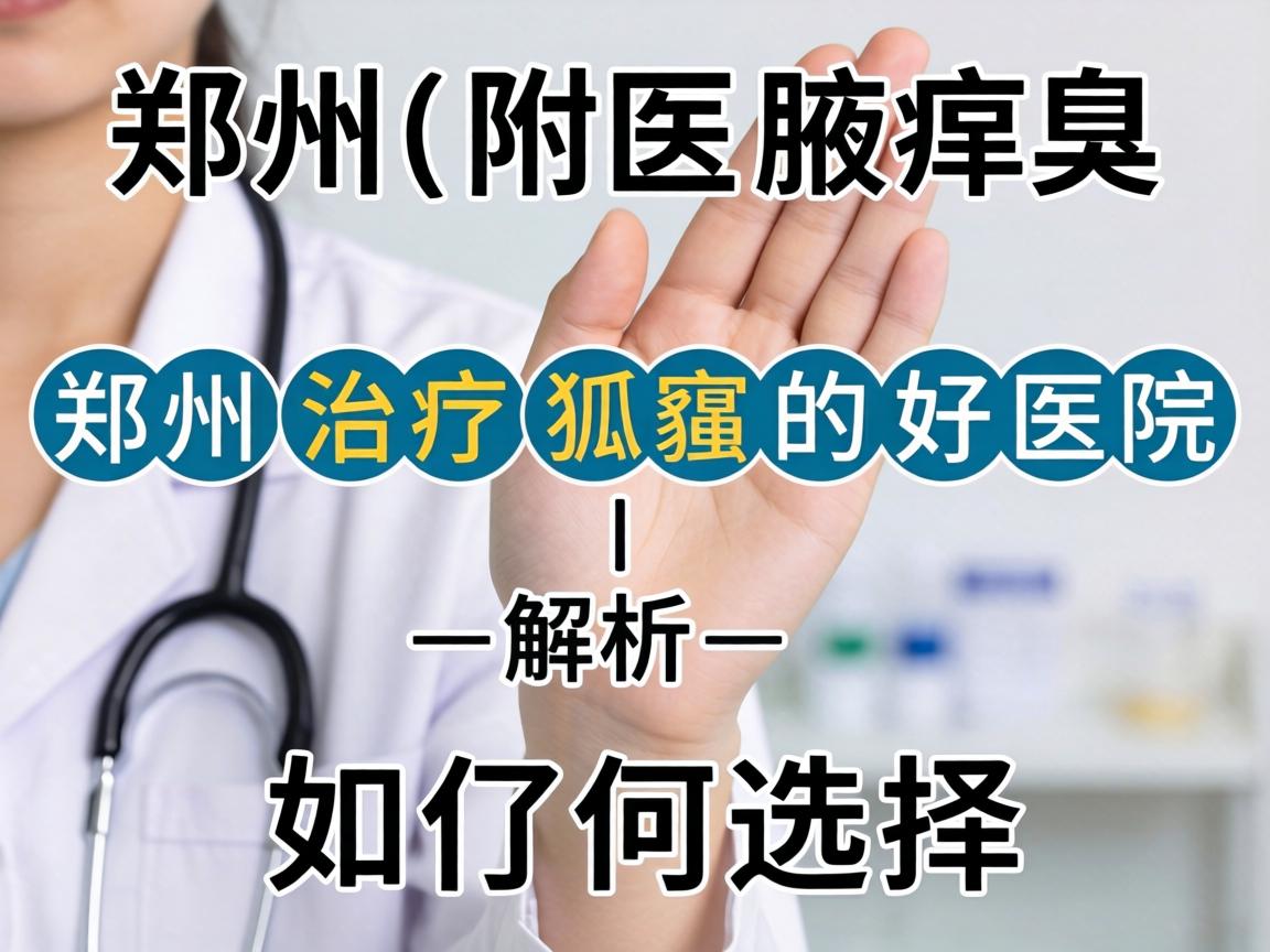 郑州附医腋臭医院解析，郑州治疗狐臭的好医院如何选择