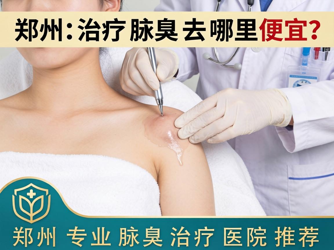 郑州治疗腋臭去哪里便宜？郑州专业腋臭治疗医院推荐