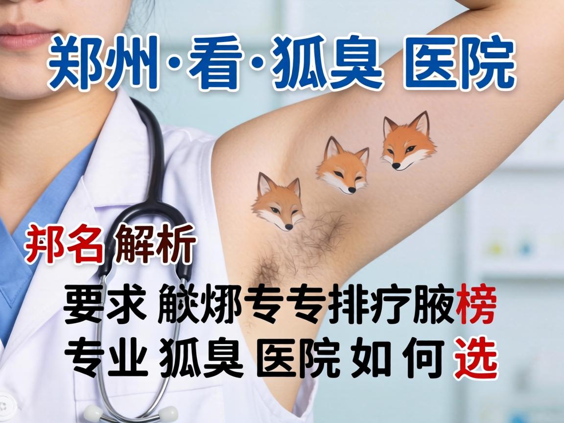郑州看狐臭医院排名榜解析,郑州专业狐臭医院如何选 郑州看狐臭医院排名榜解析,郑州专业狐臭医院如何选