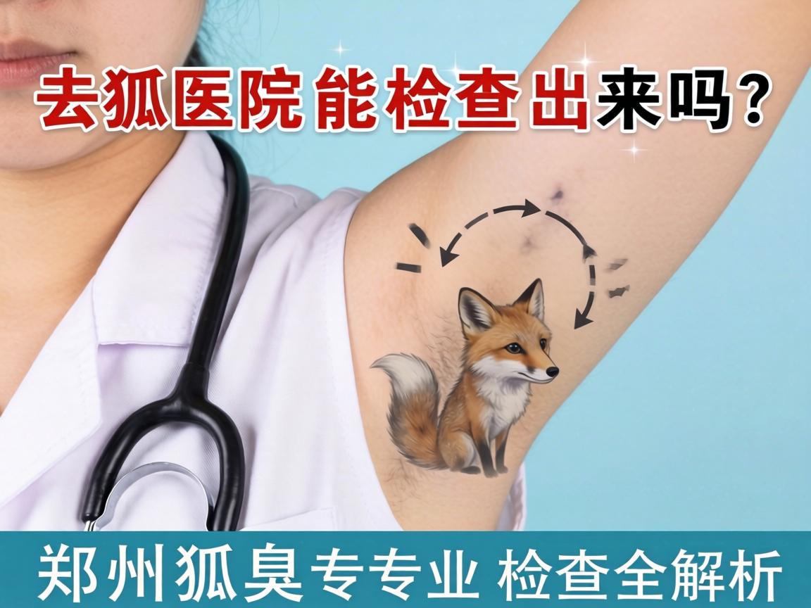 狐臭去医院能检查出来吗？郑州狐臭专业检查全解析