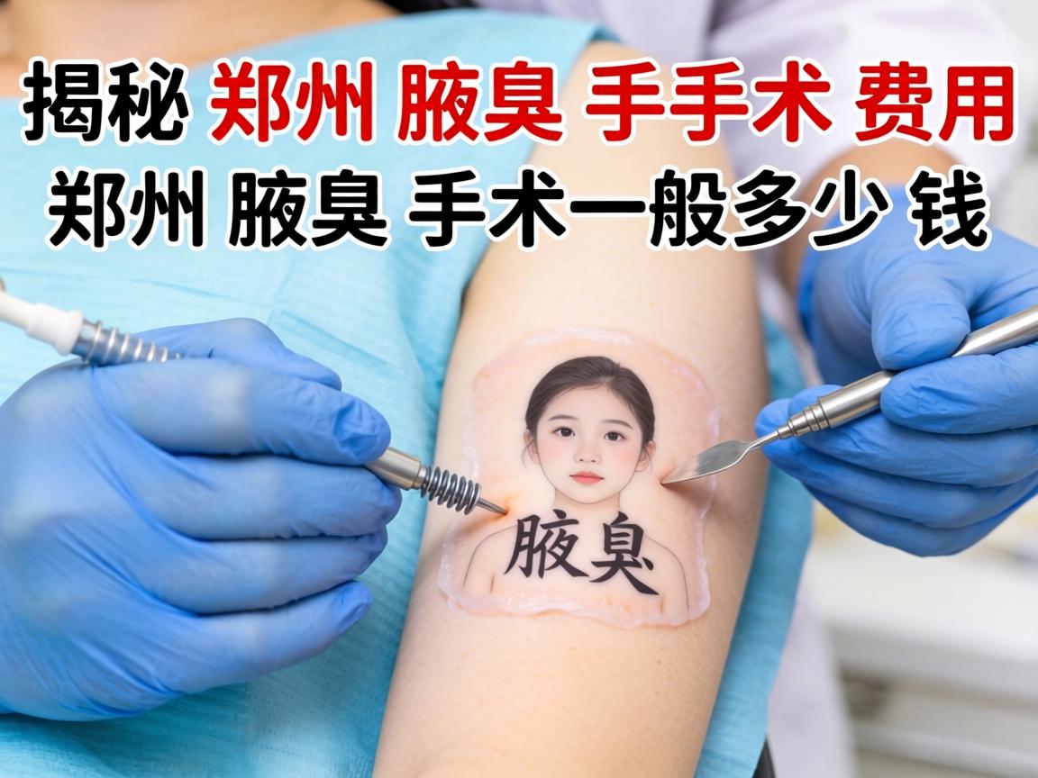 揭秘郑州腋臭手术费用，详解郑州腋臭手术一般多少钱