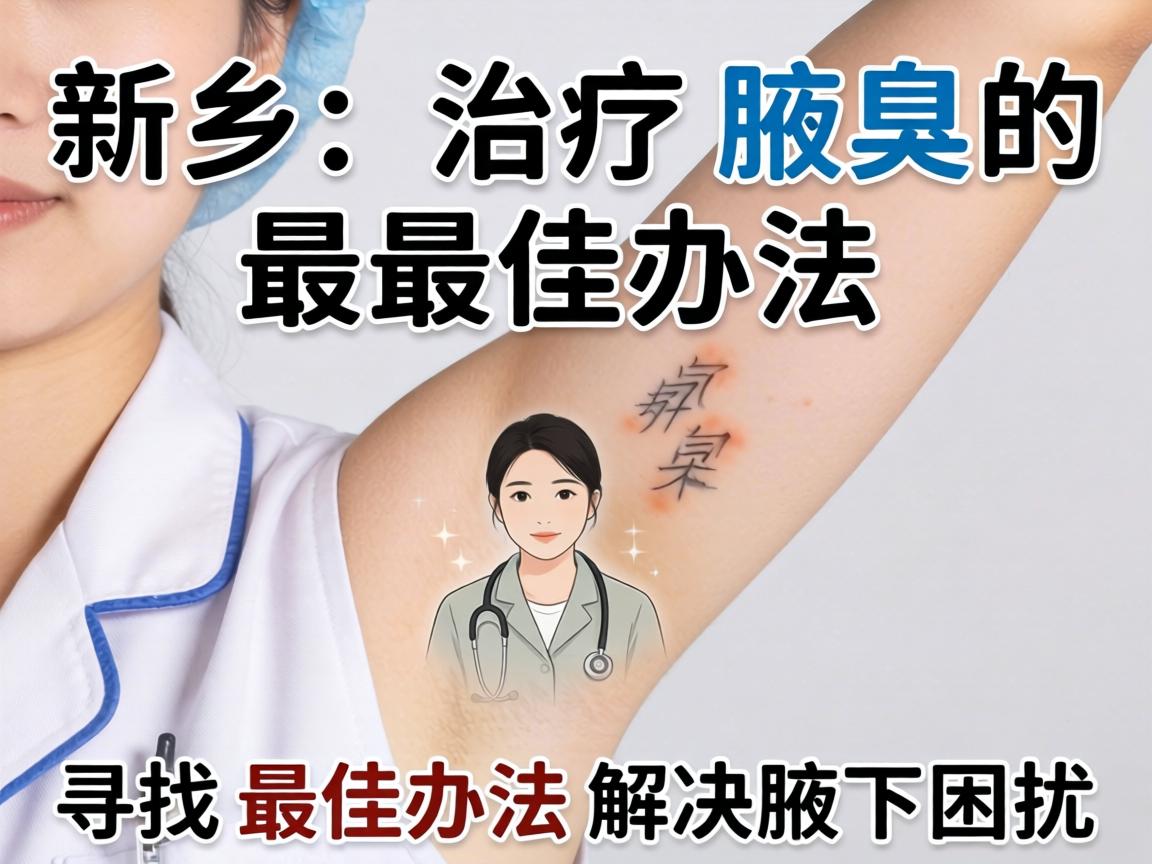 新乡治疗腋臭的最佳办法，寻找最佳办法解决腋下困扰