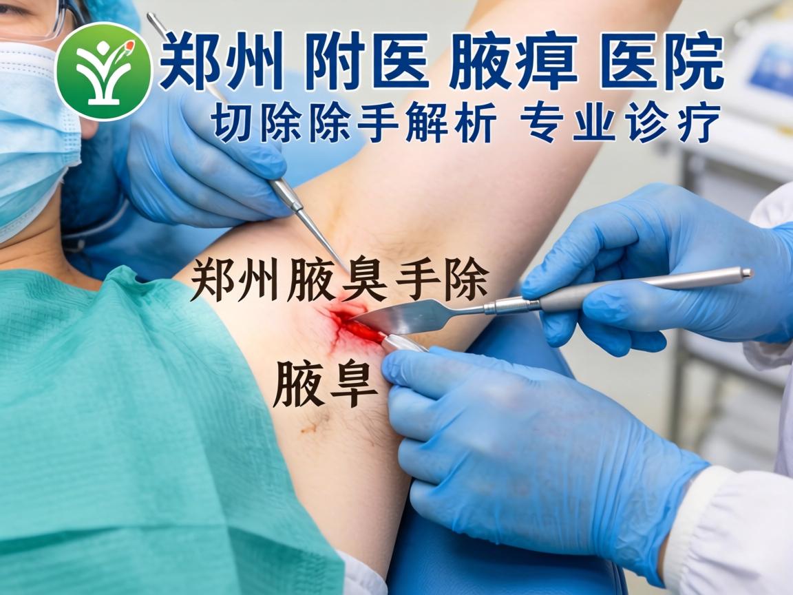 郑州腋臭切除手术医院解析，郑州附医腋臭医院的专业诊疗