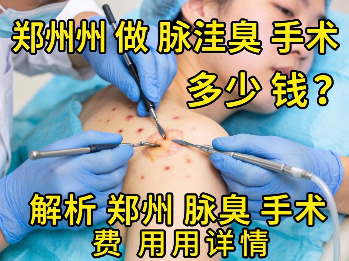 郑州做腋臭手术多少钱？解析郑州腋臭手术费用详情
