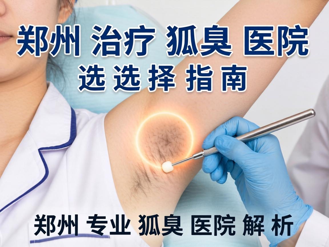 郑州治疗狐臭医院选择指南，郑州专业狐臭医院解析