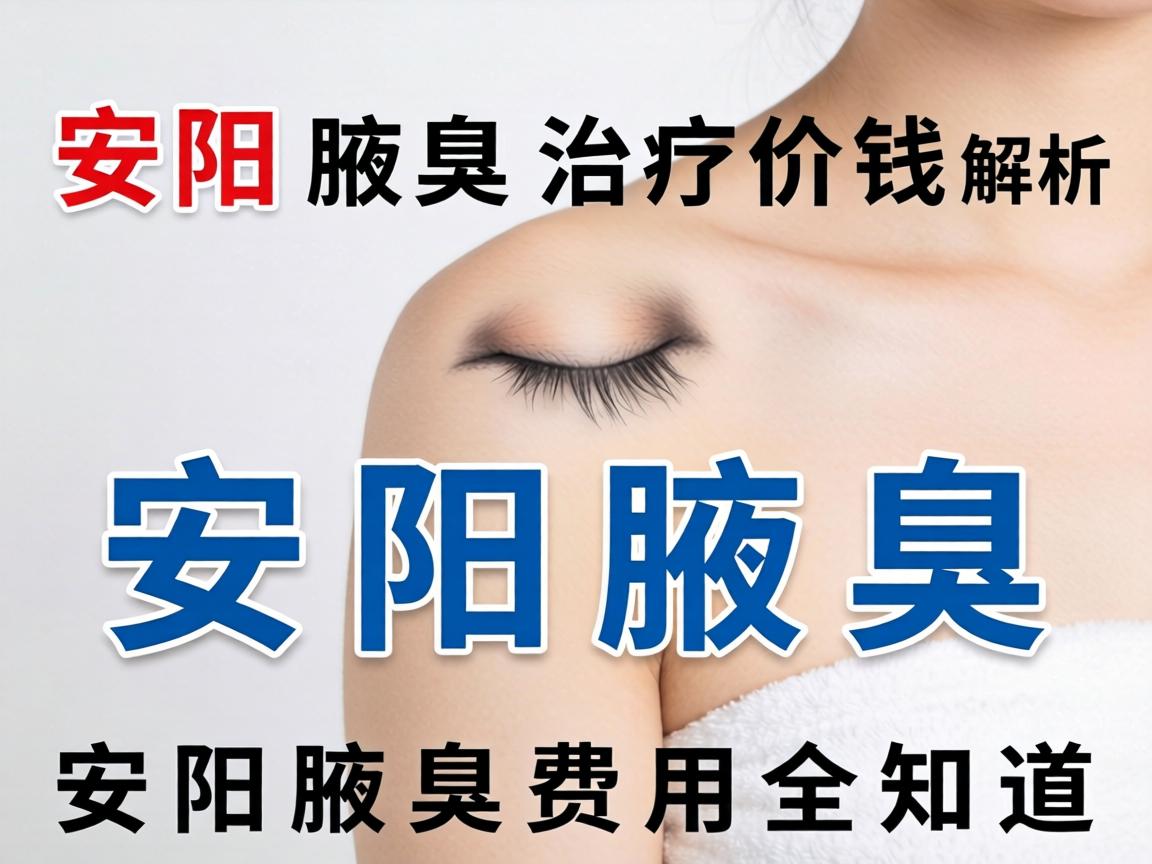 安阳腋臭治疗价钱解析，安阳腋臭费用全知道