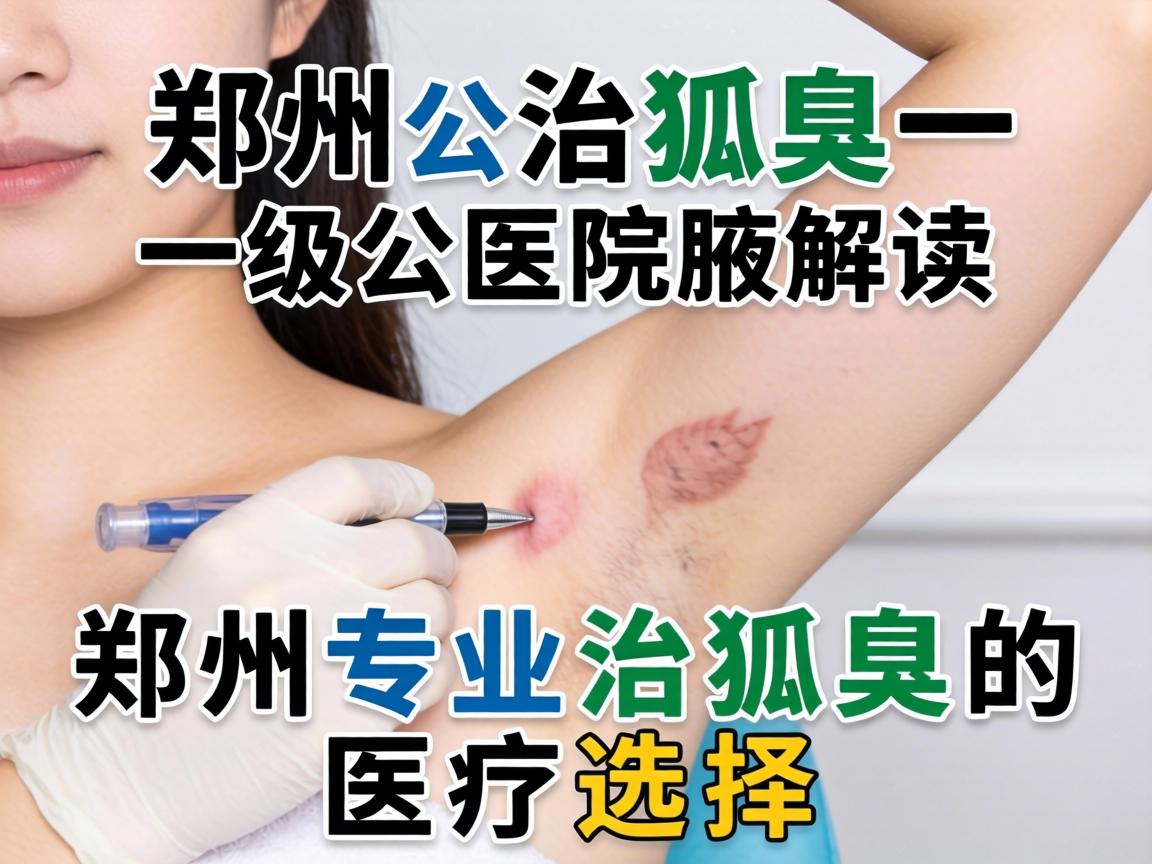 郑州治狐臭一级医院解读，郑州专业治狐臭的医疗选择