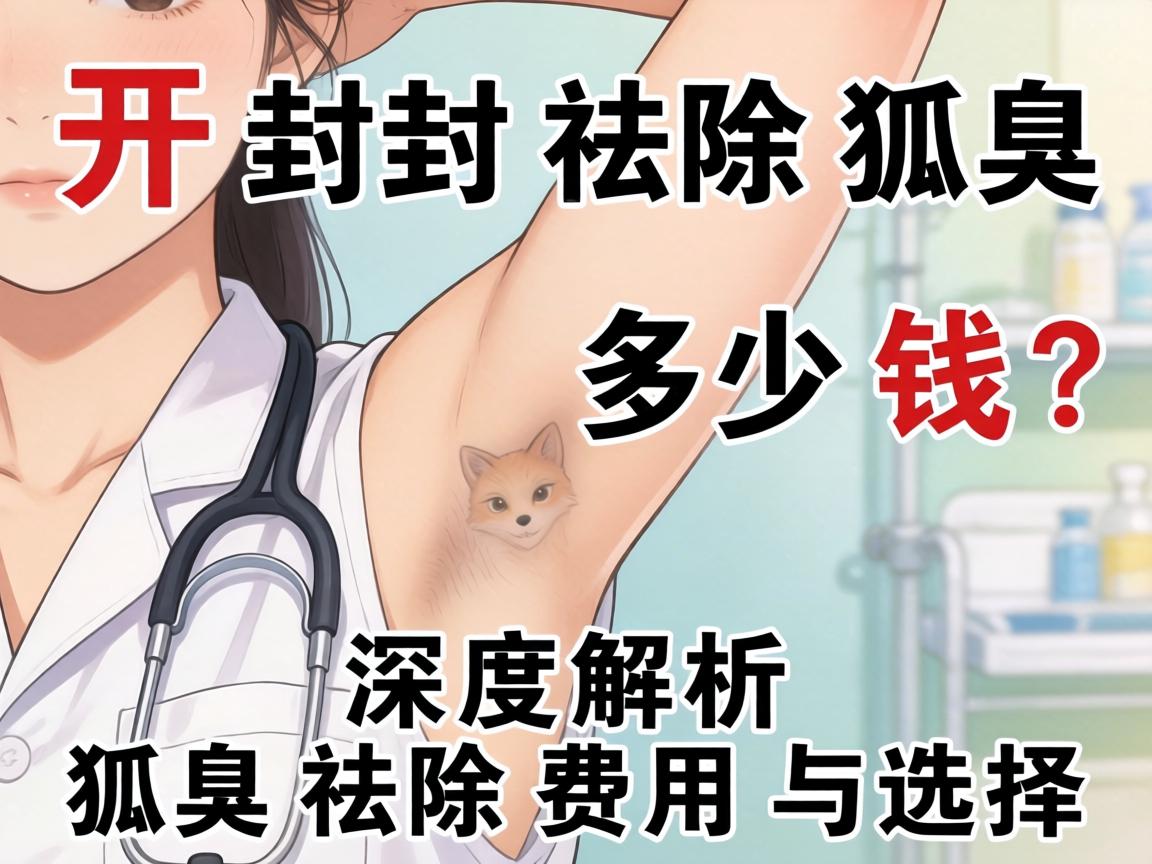 开封祛除狐臭多少钱？深度解析狐臭祛除费用与选择