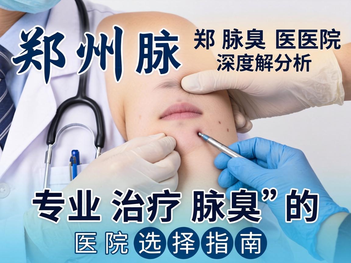 郑州腋臭医院深度解析，郑州专业治疗腋臭的医院选择指南