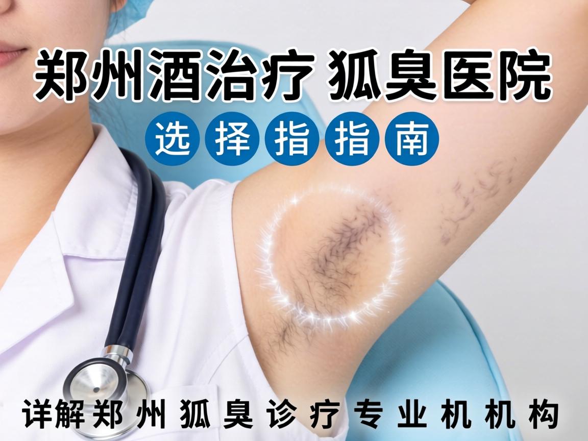 郑州治疗狐臭医院选择指南，详解郑州狐臭诊疗专业机构