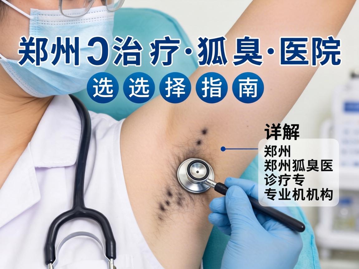 郑州治疗狐臭医院选择指南，详解郑州狐臭诊疗专业机构