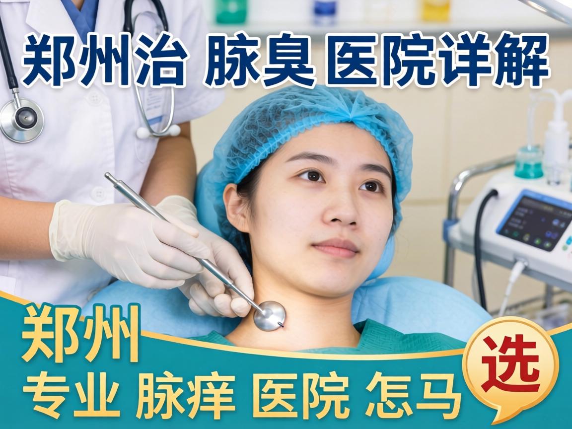 郑州治腋臭医院详解，郑州专业腋臭医院怎么选