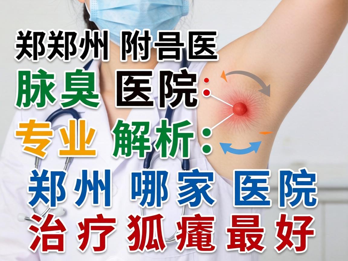 郑州附医腋臭医院专业解析，郑州哪家医院治疗狐臭最好