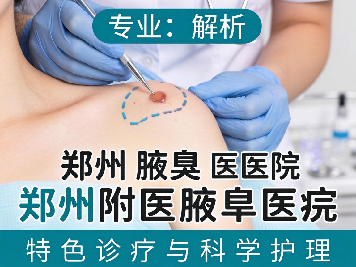 专业解析郑州腋臭医院，郑州附医腋臭医院的特色诊疗与科学护理