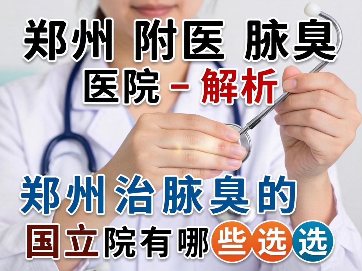 郑州附医腋臭医院解析，郑州治腋臭的国立医院有哪些选择