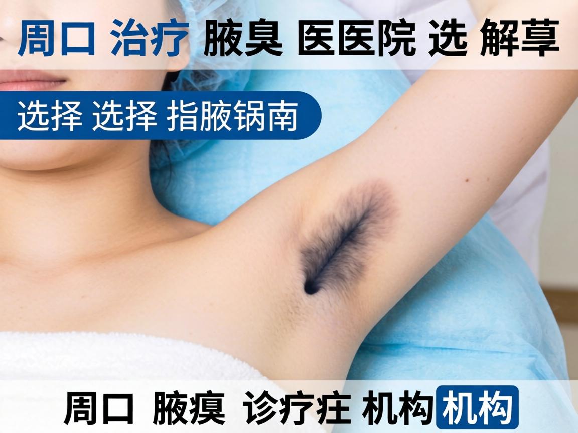 周口治疗腋臭医院选择指南，详解周口腋臭诊疗机构