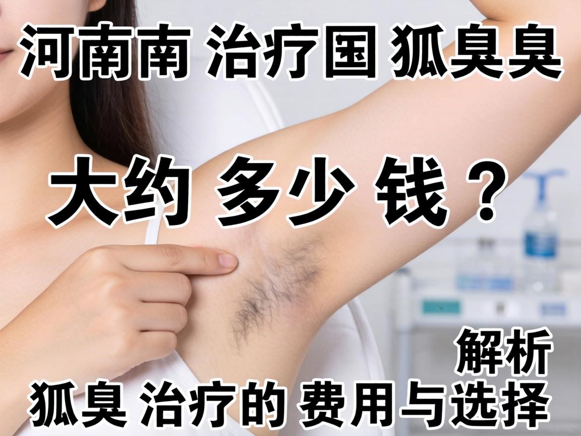 河南治疗狐臭大约多少钱？解析狐臭治疗的费用与选择