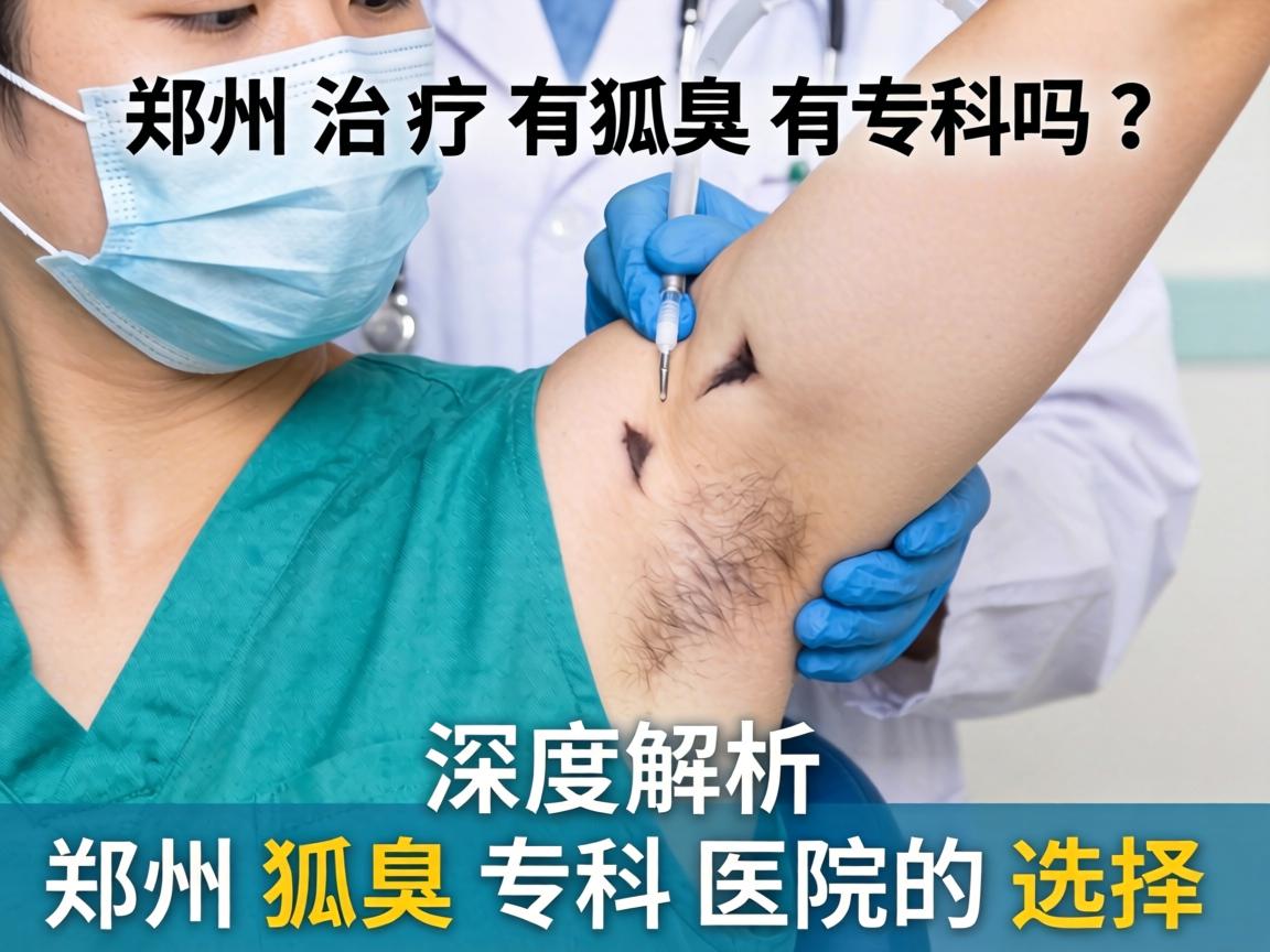 郑州治疗狐臭有专科吗？深度解析郑州狐臭专科医院的选择