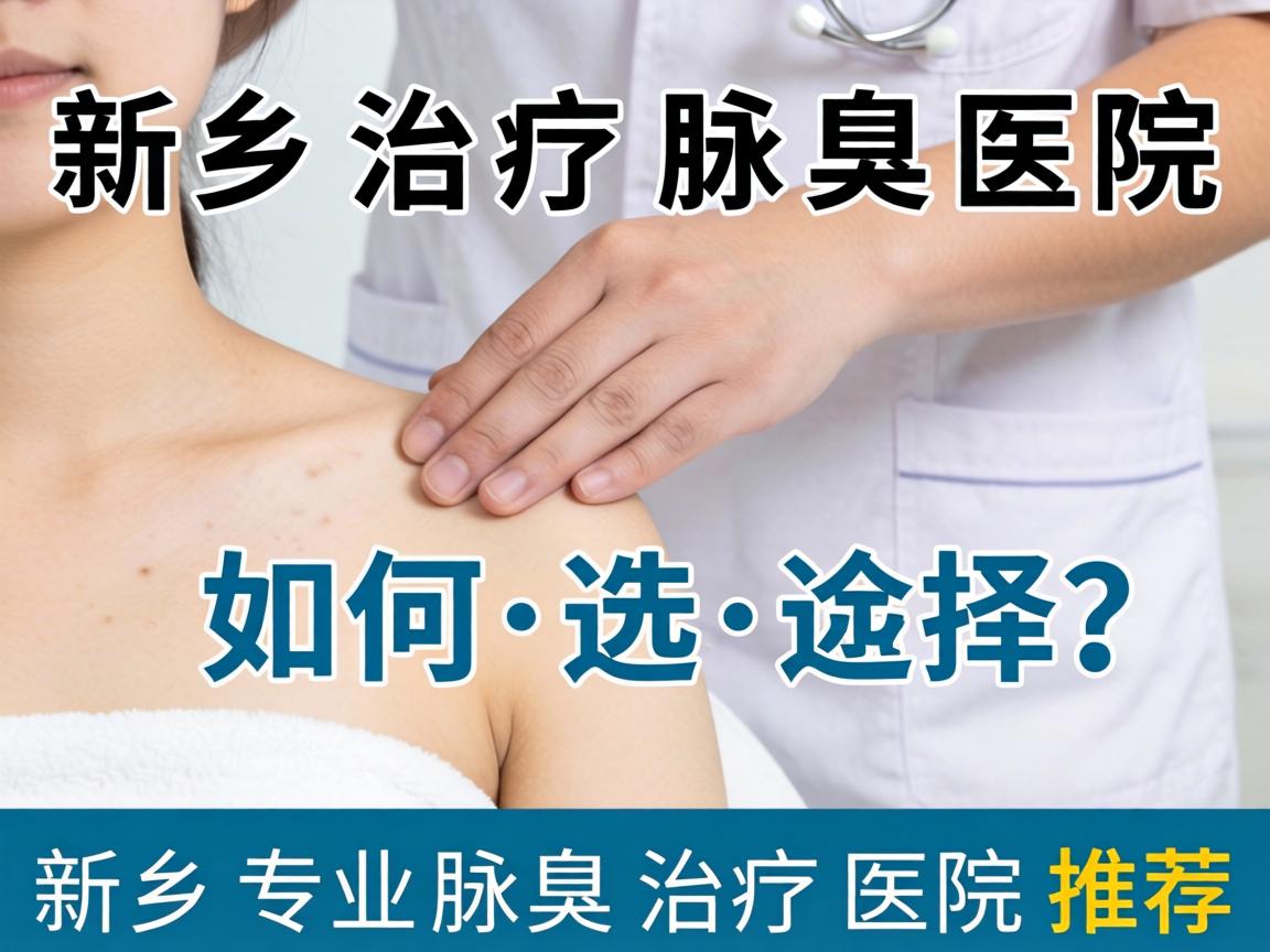 新乡治疗腋臭医院如何选择？新乡专业腋臭治疗医院推荐