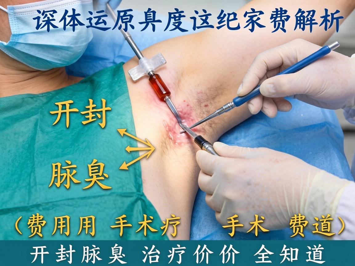 深度解析开封腋臭手术费用 开封腋臭治疗价格全知道