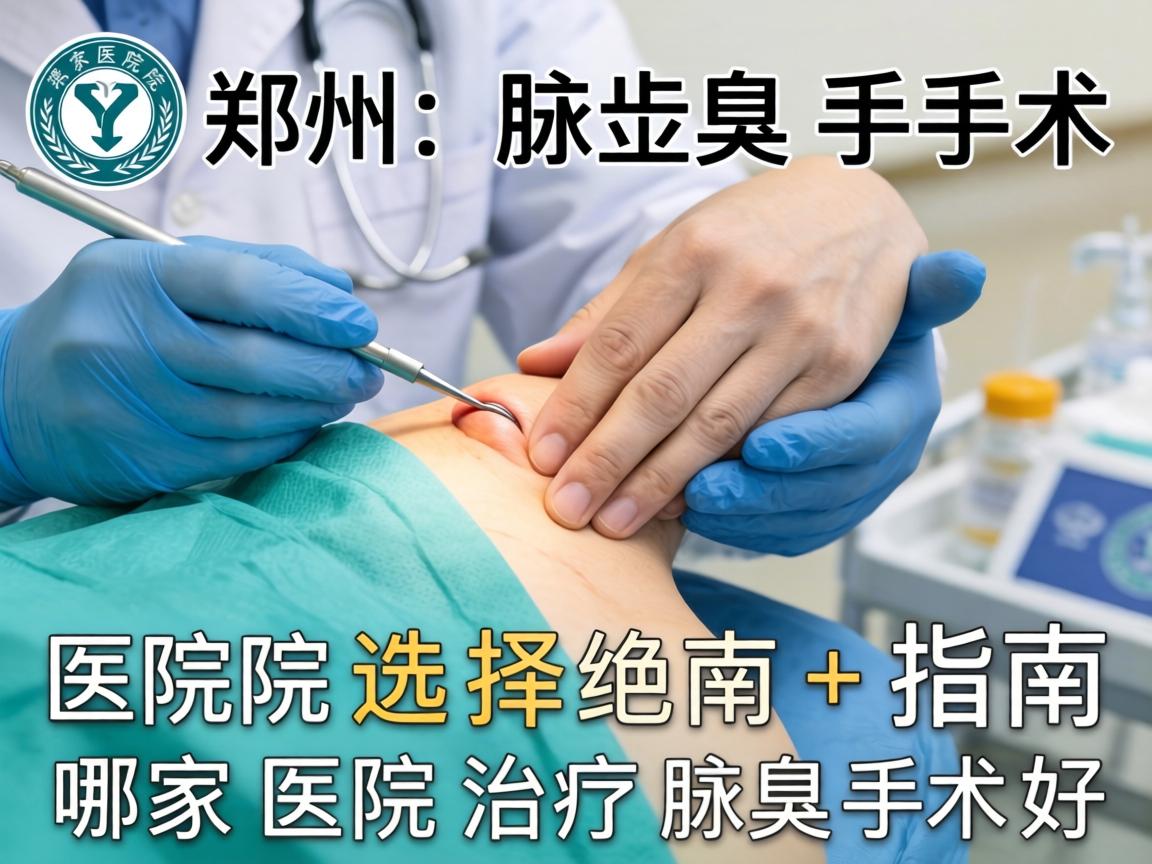 郑州腋臭手术医院选择指南，哪家医院治疗腋臭手术好