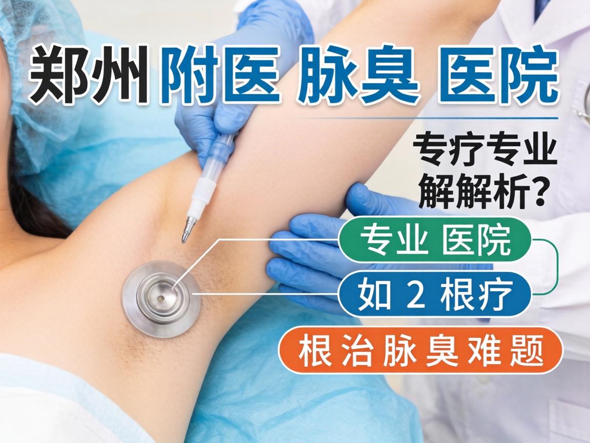 郑州附医腋臭医院专业解析，专业医院如何根治腋臭难题