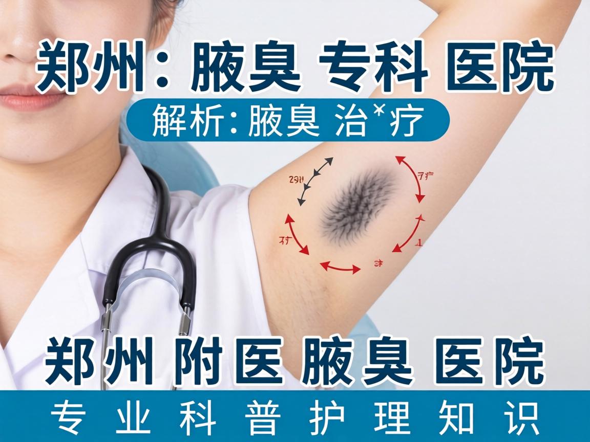 郑州腋臭专科医院解析腋臭治疗,郑州附医腋臭医院专业科普护理知识 郑州腋臭专科医院解析腋臭治疗,郑州附医腋臭医院专业科普护理知识