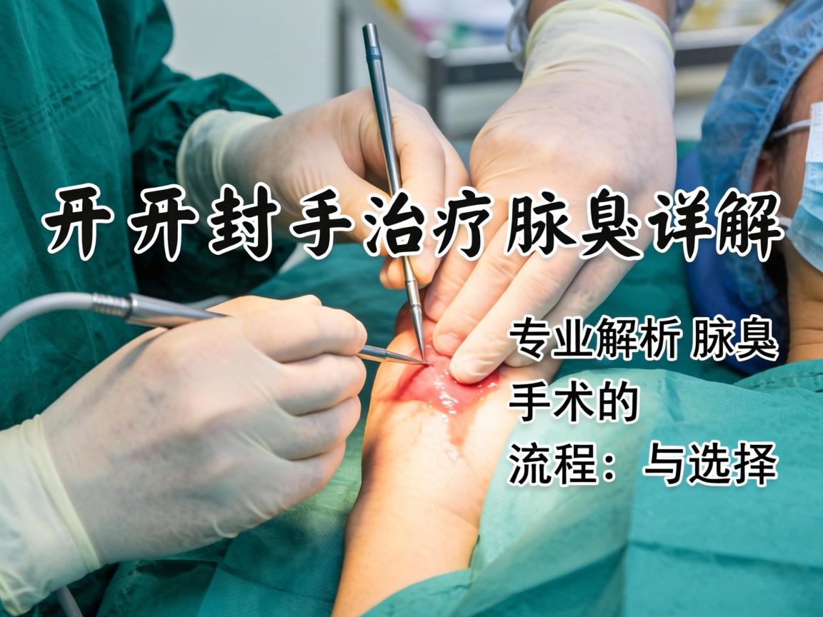 开封手术治疗腋臭详解，专业解析腋臭手术的流程与选择
