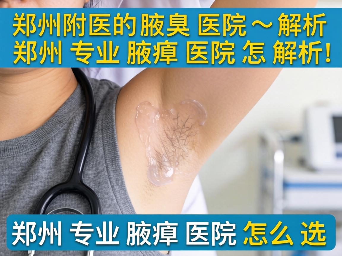 郑州附医腋臭医院解析,郑州专业腋臭医院怎么选 郑州附医腋臭医院解析,郑州专业腋臭医院怎么选