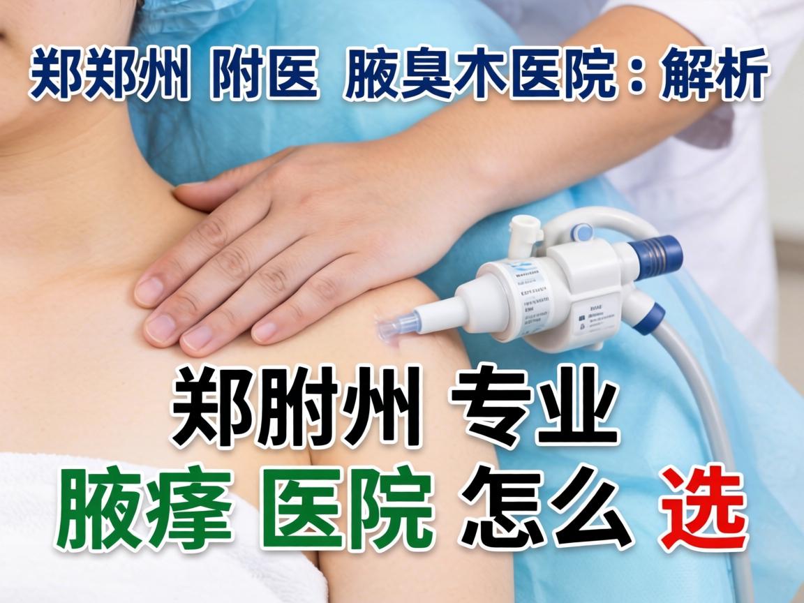 郑州附医腋臭医院解析,郑州专业腋臭医院怎么选 郑州附医腋臭医院解析,郑州专业腋臭医院怎么选