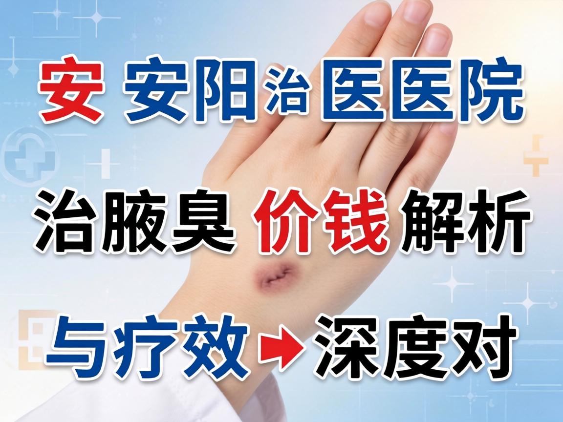 安阳医院治腋臭价钱解析，治腋臭价钱与疗效深度对比