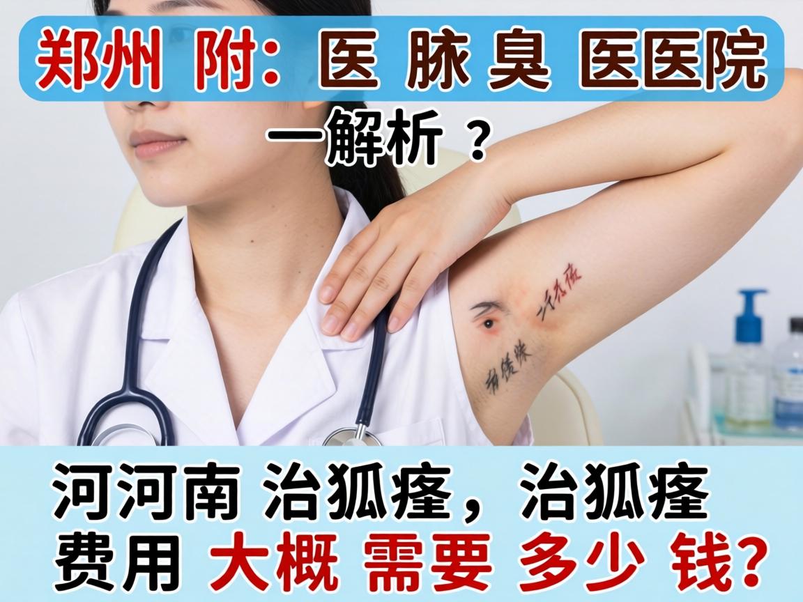 郑州附医腋臭医院解析,在河南治狐臭,治狐臭费用大概需要多少钱? 郑州附医腋臭医院解析,在河南治狐臭,治狐臭费用大概需要多少钱?