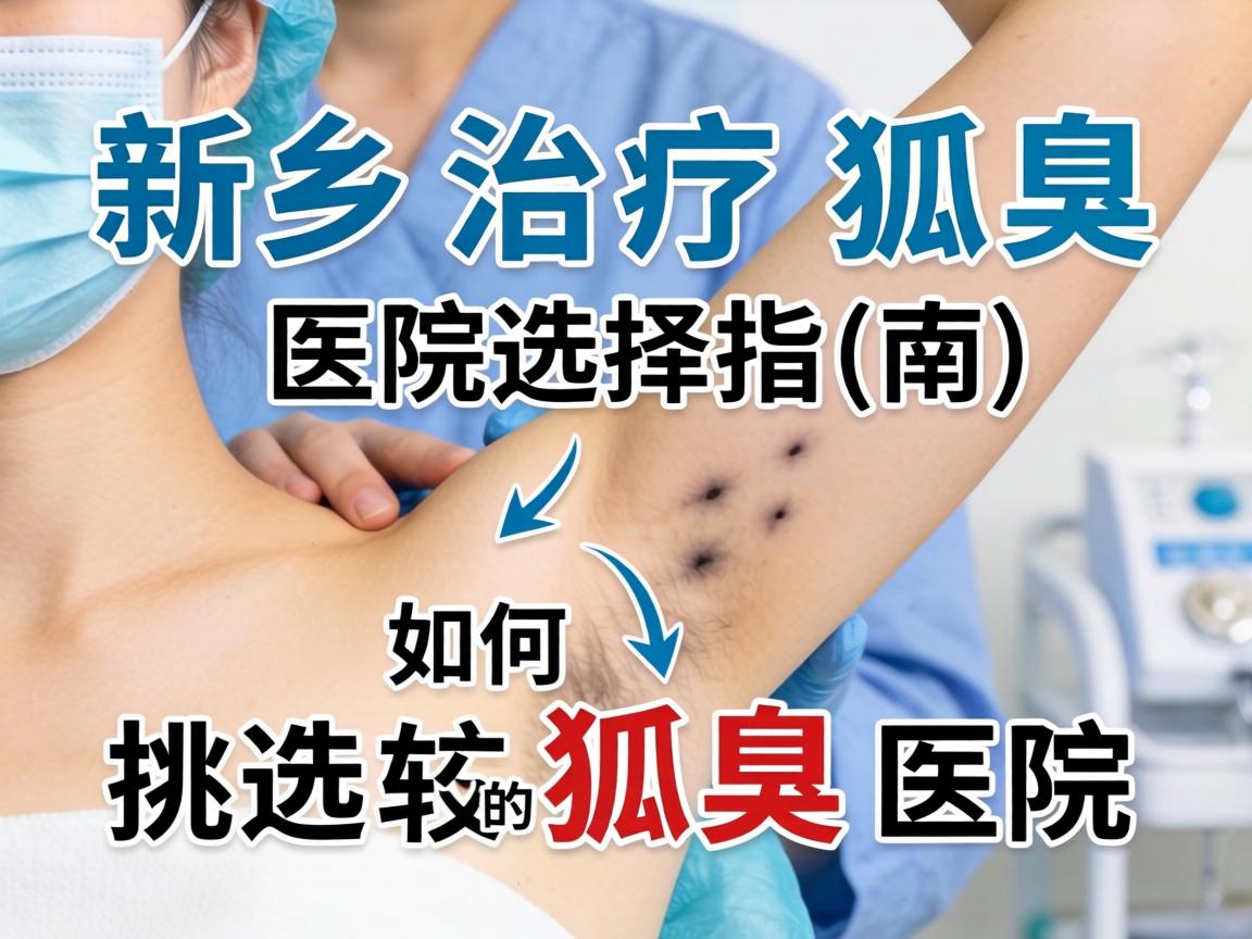 新乡治疗狐臭医院选择指南，如何挑选较好的狐臭医院