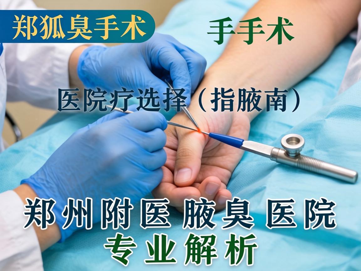 郑州狐臭手术医院选择指南,郑州附医腋臭医院专业解析 郑州狐臭手术医院选择指南,郑州附医腋臭医院专业解析