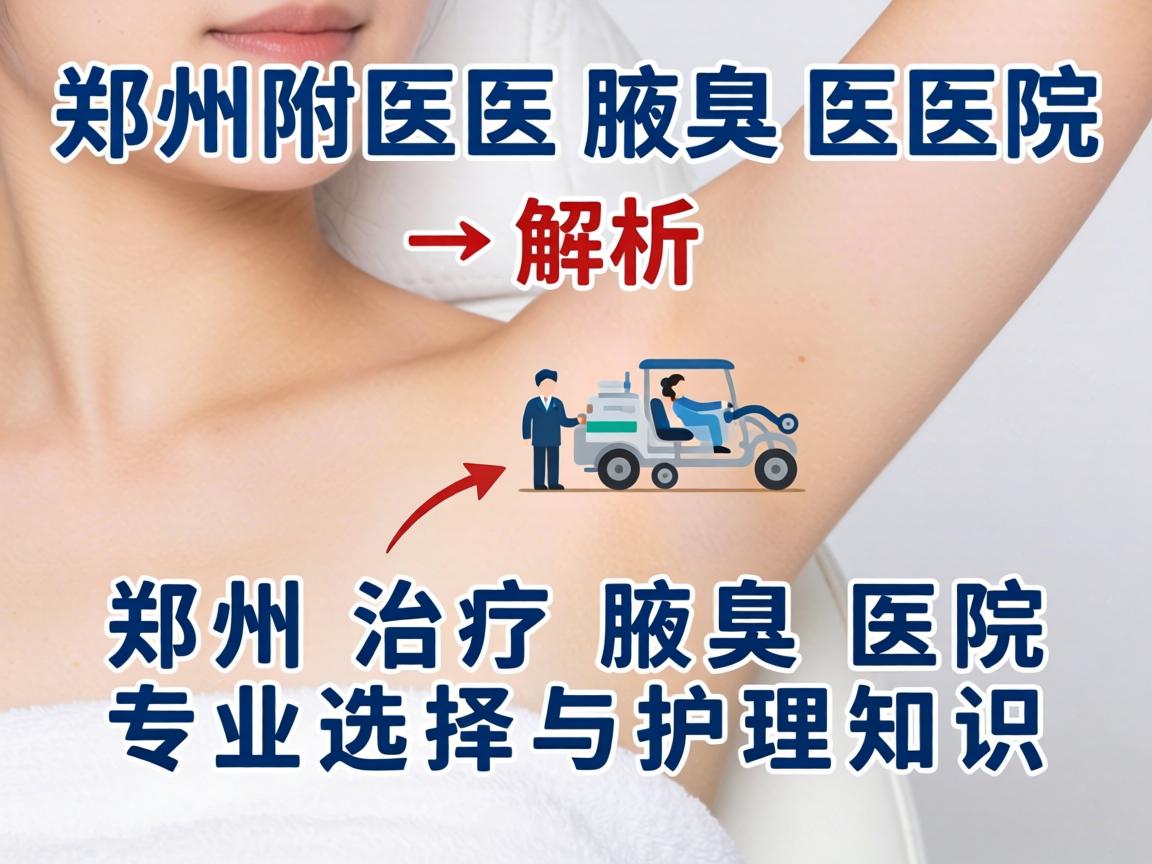 郑州附医腋臭医院解析，郑州治疗腋臭医院的专业选择与护理知识