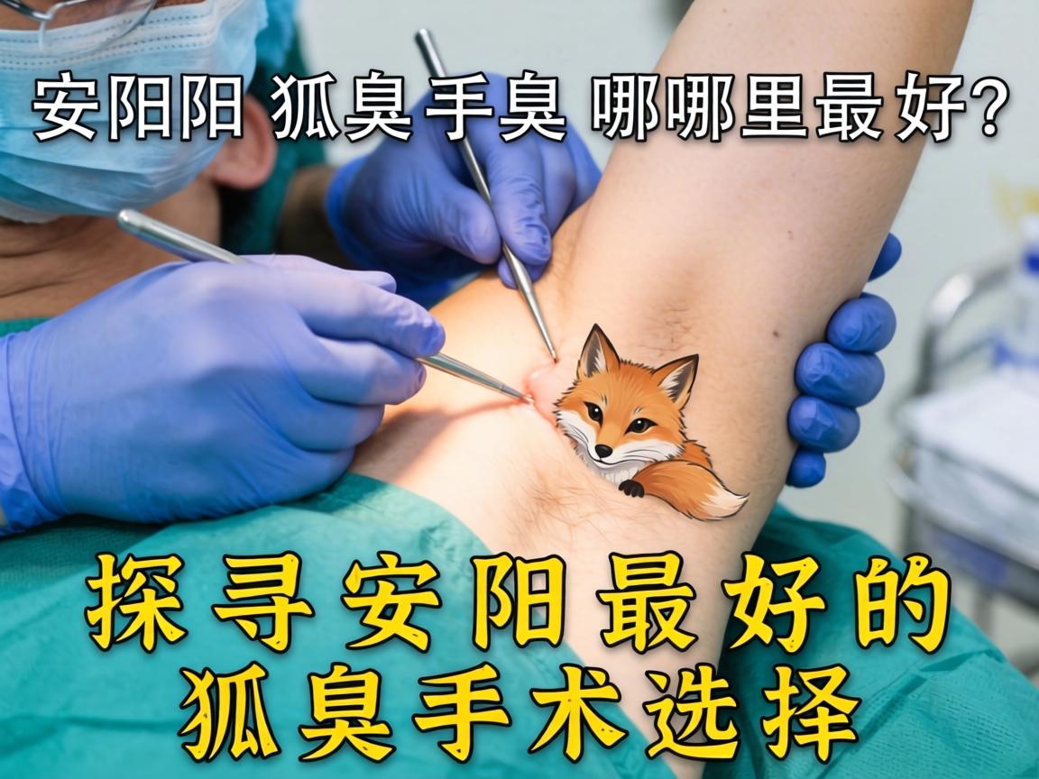 安阳狐臭手术哪里最好？探寻安阳最好的狐臭手术选择