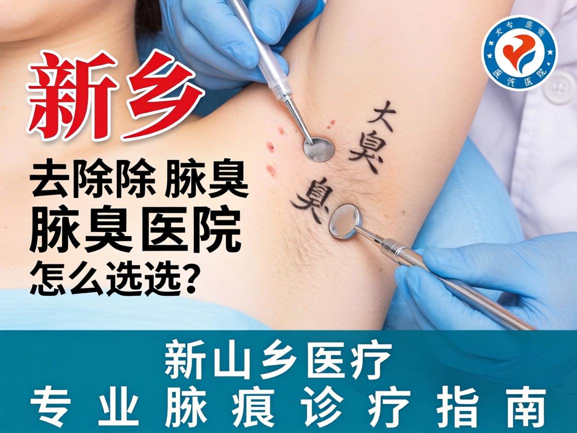 新乡去除腋臭医院怎么选？新乡专业腋臭诊疗指南