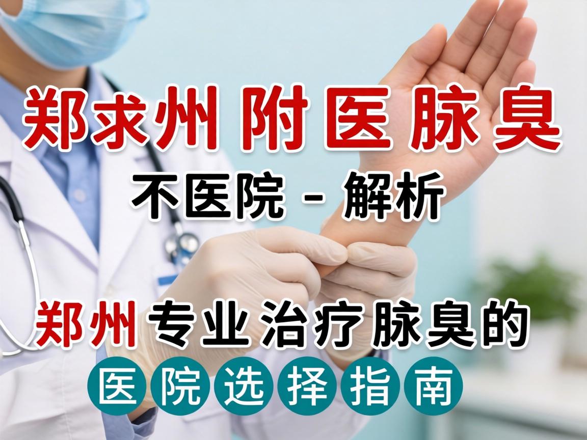 郑州附医腋臭医院解析,郑州专业治疗腋臭的医院选择指南 郑州附医腋臭医院解析,郑州专业治疗腋臭的医院选择指南