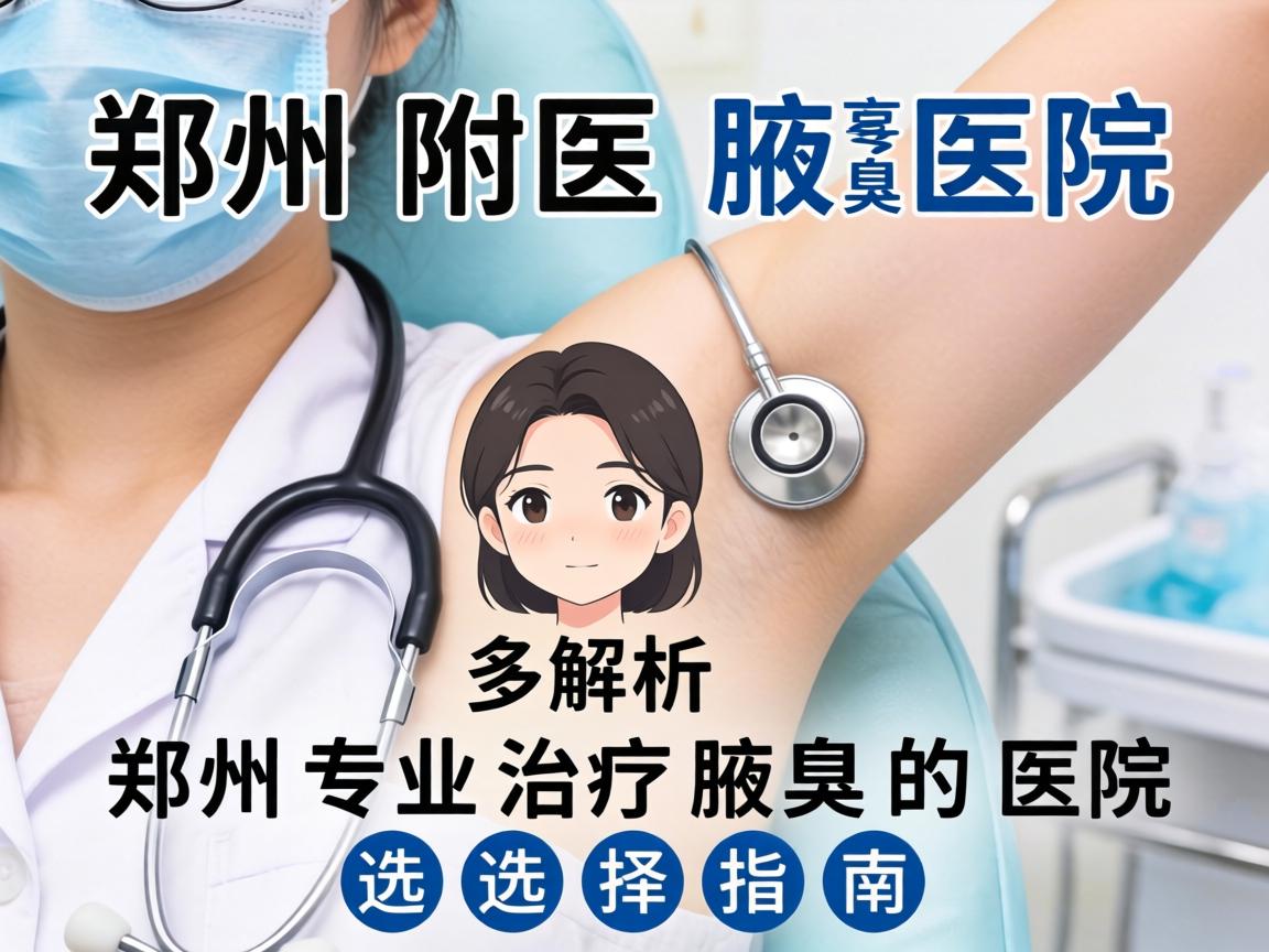 郑州附医腋臭医院解析,郑州专业治疗腋臭的医院选择指南 郑州附医腋臭医院解析,郑州专业治疗腋臭的医院选择指南