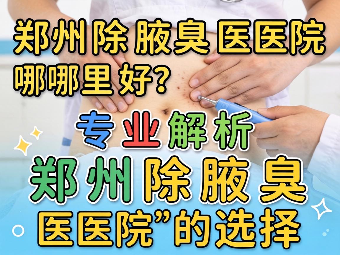 郑州除腋臭医院哪里好?专业解析郑州除腋臭医院的选择 郑州除腋臭医院哪里好?专业解析郑州除腋臭医院的选择