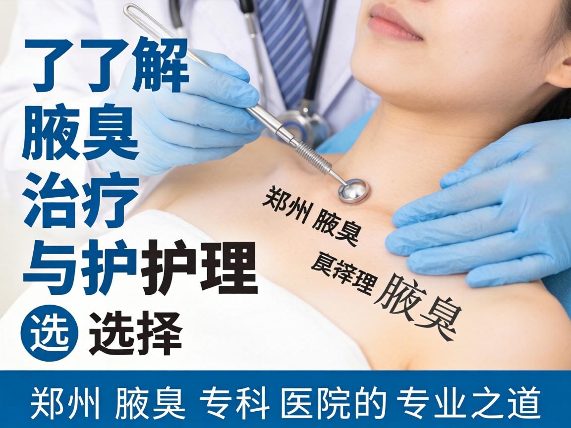 了解腋臭治疗与护理,选择郑州腋臭专科医院的专业之道 了解腋臭治疗与护理,选择郑州腋臭专科医院的专业之道