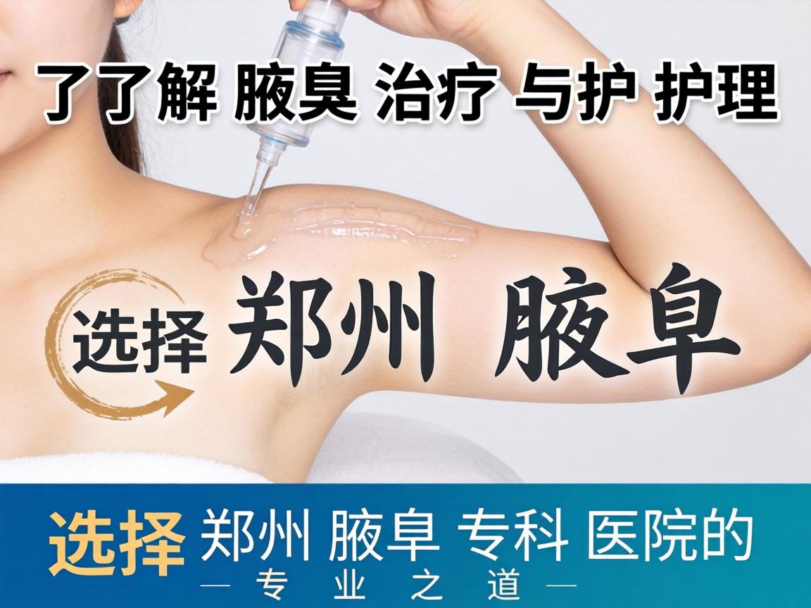 了解腋臭治疗与护理,选择郑州腋臭专科医院的专业之道 了解腋臭治疗与护理,选择郑州腋臭专科医院的专业之道