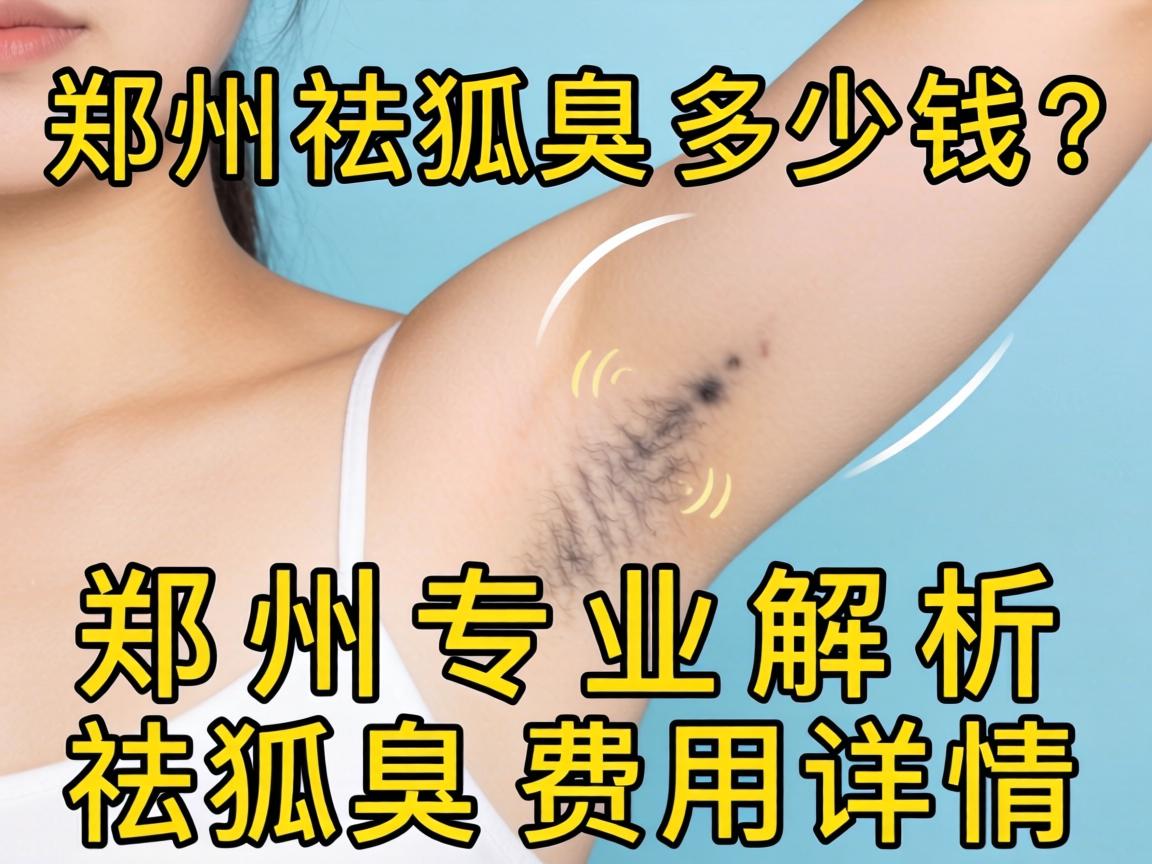 郑州祛狐臭多少钱？郑州专业解析祛狐臭费用详情