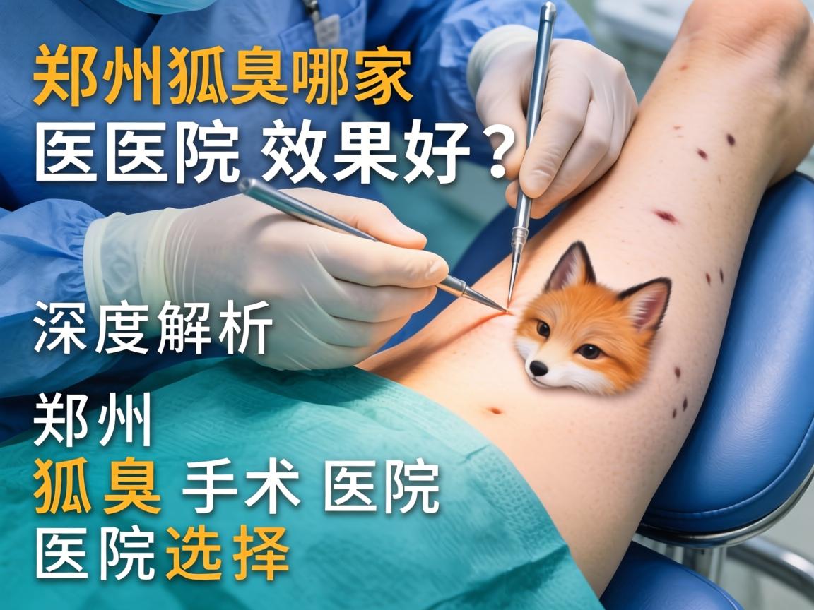 郑州狐臭手术哪家医院效果好？深度解析郑州狐臭手术医院选择